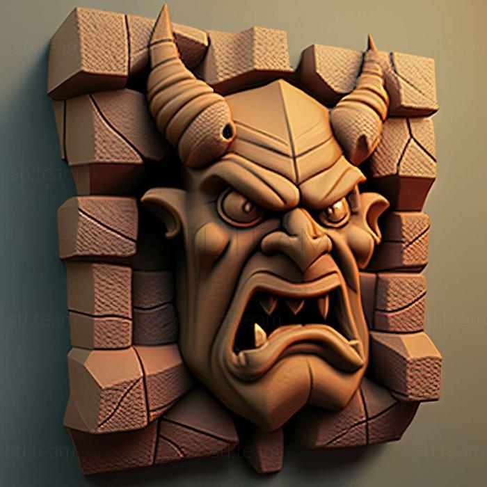 3D model Dungeon Keeper game (STL)